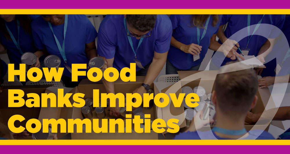 In addition to providing much-needed relief for those experiencing food insecurity, food banks improve their communities in a variety of ways.